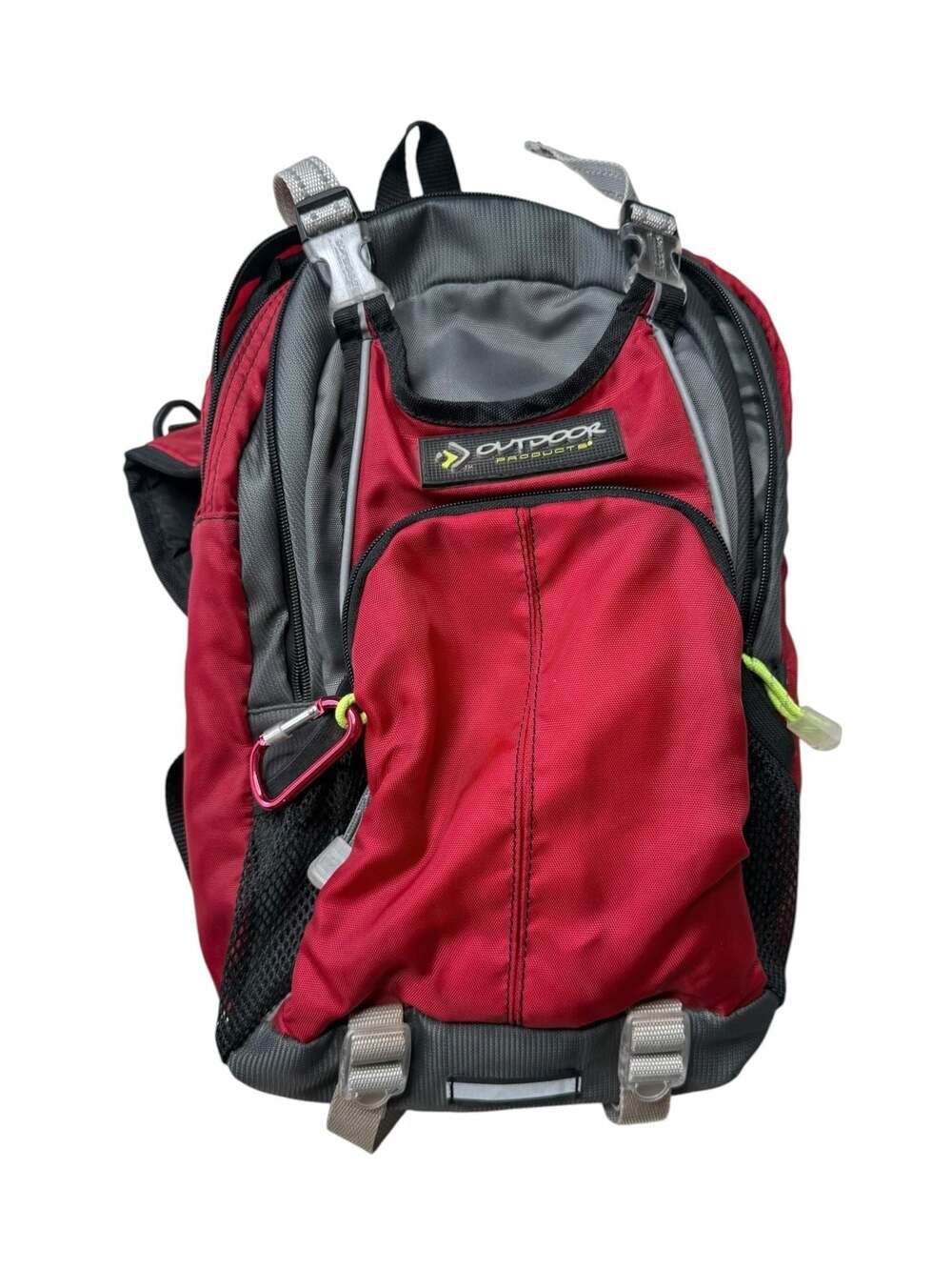 Outdoor Products Mist Hydration Backpack Red Grey